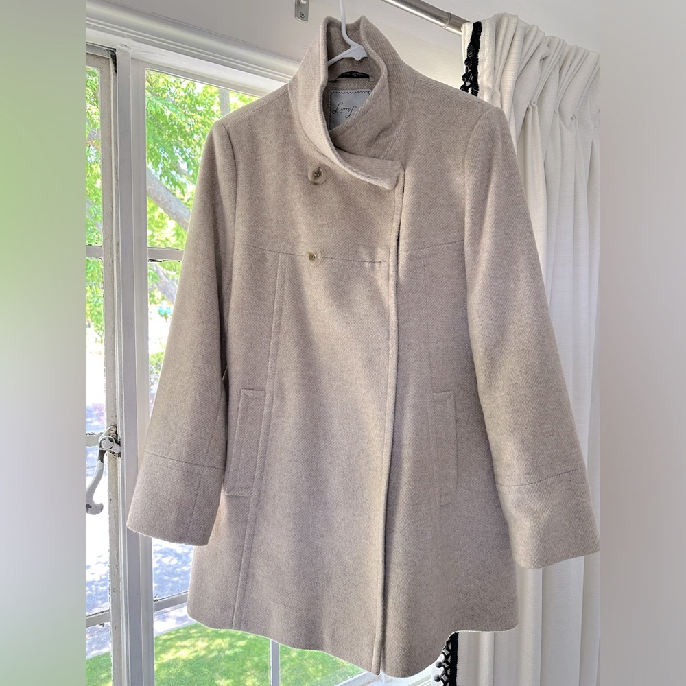 Larry Levine Women’s Wool Blend Pea Coat